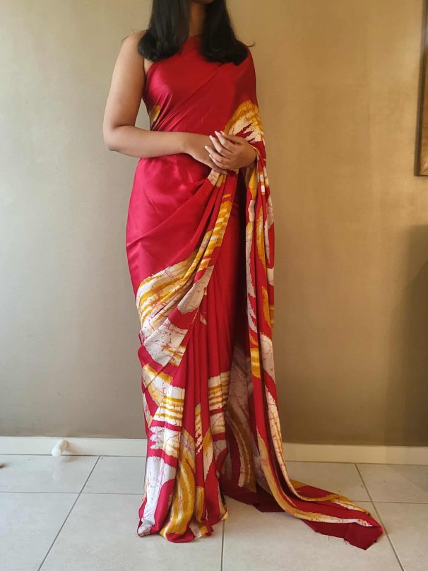 Silk Batik Printed