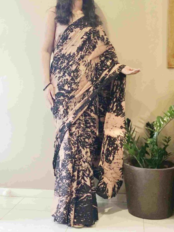 Cotton Batik Saree