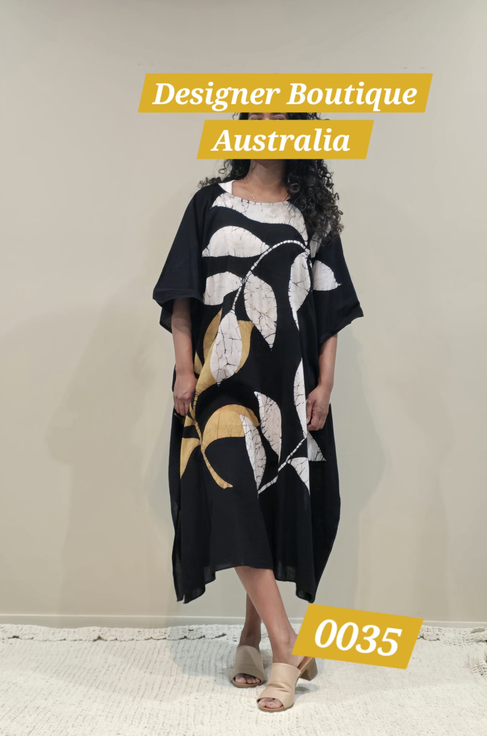 Cotton Batik Kaftan